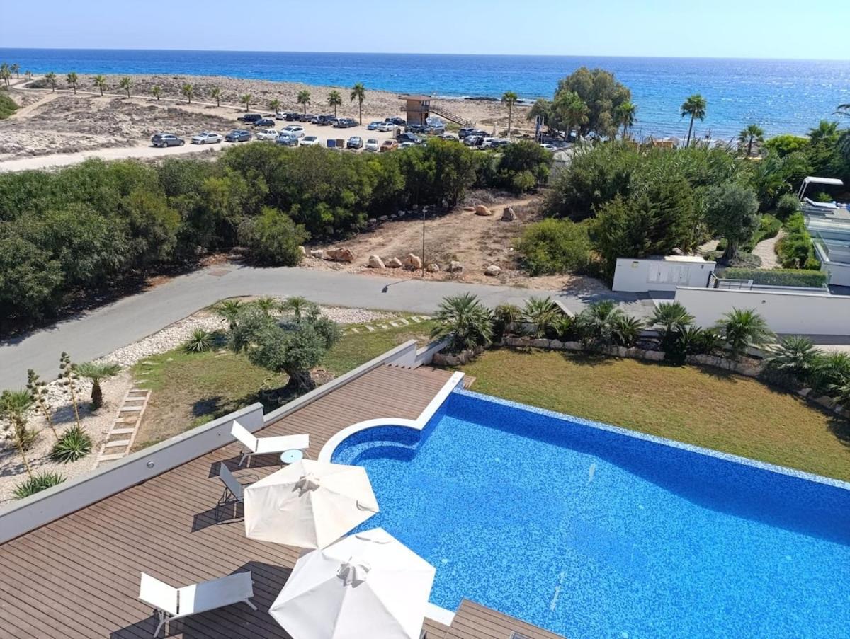 Beachfront Luxury Villa Idania Ayia Napa Exterior photo