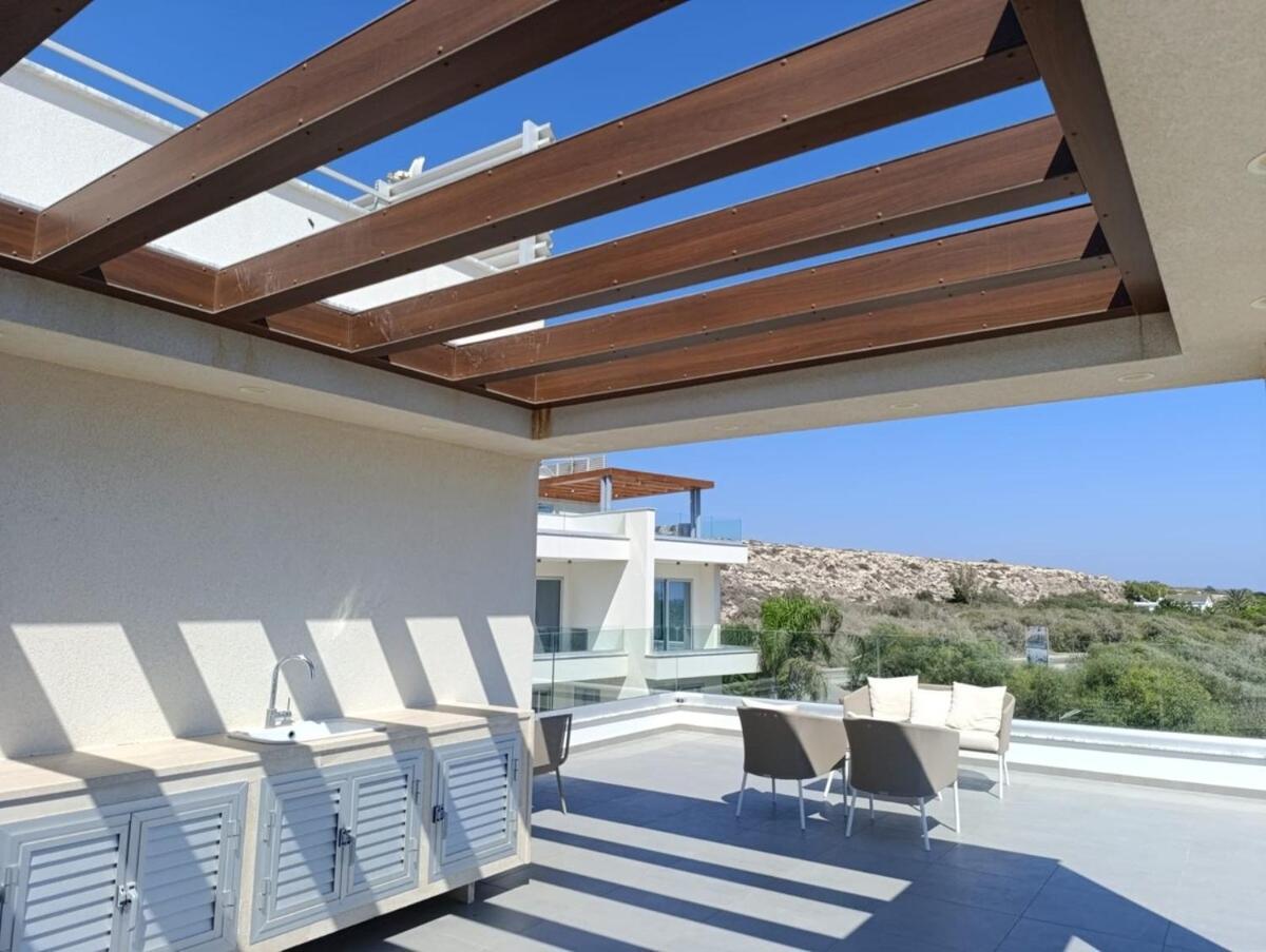 Beachfront Luxury Villa Idania Ayia Napa Exterior photo